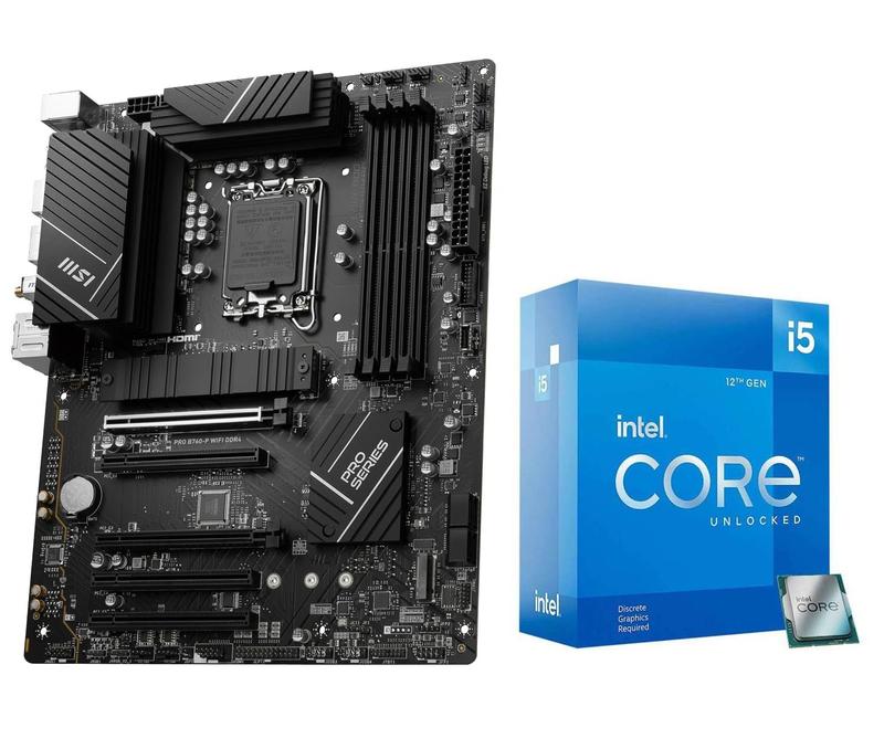 Placa-mãe CPU Micro Center Intel i5-12600KF 12th Gen - Processador